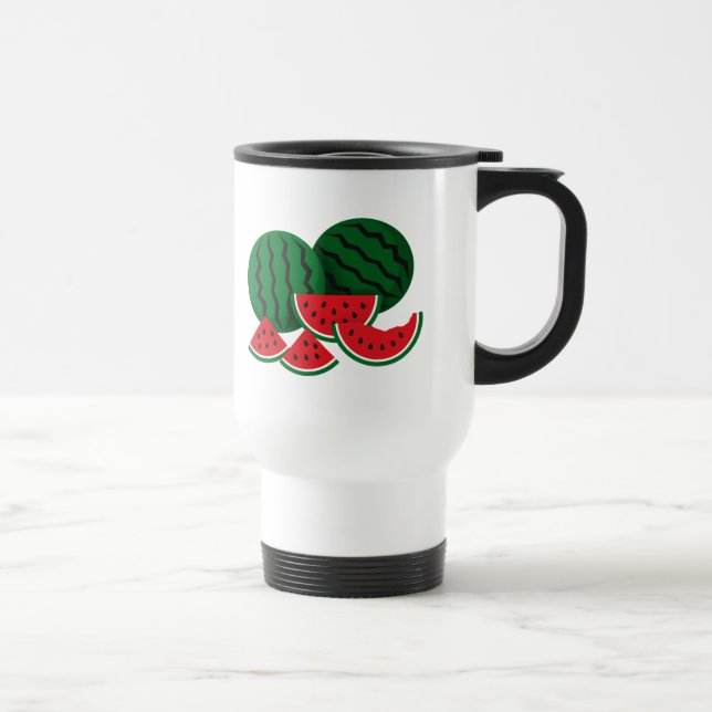 Watermelon Day Travel Mug (Right)