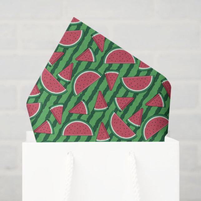 Watermelon Decoupage Tissue Paper (Gift Bag)