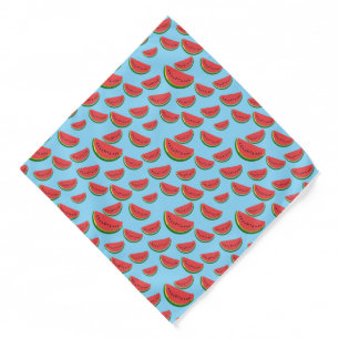 Watermelon Design Dog Bandana