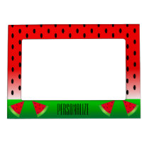 Watermelon Design with DIY Text Magnetic Frame