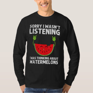 Watermelon Designs For Men Women Summer Fruit Eate T-Shirt