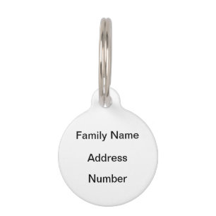 Watermelon Dog ID Tag