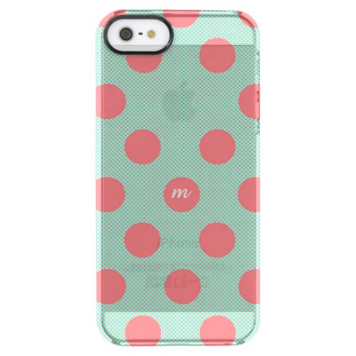 Watermelon Dots Clear iPhone SE55s Case