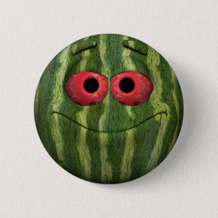 Watermelon Emoticon Button