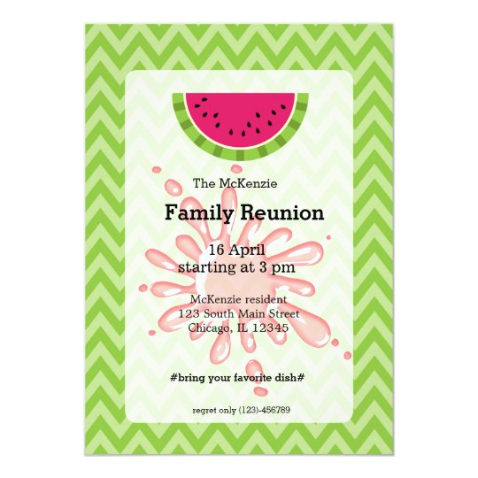 Family Reunion Invitations