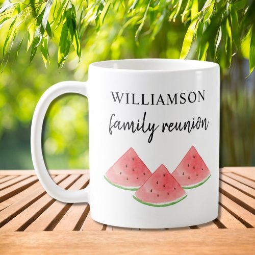 Watermelon Family Reunion Coffee Mug