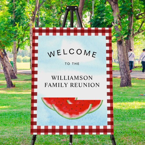 Watermelon Family Reunion Welcome