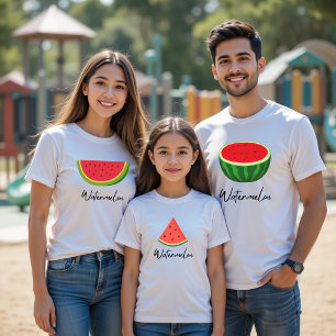 Watermelon Father Family T-Shirt