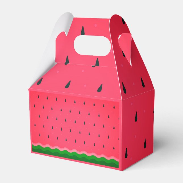 Watermelon favor boxes (Front Side)