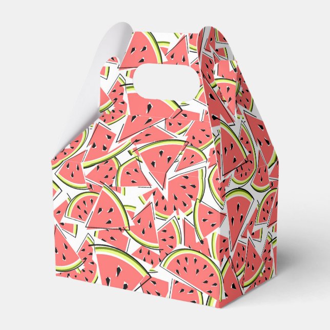 Watermelon Favor Boxes (Front Side)