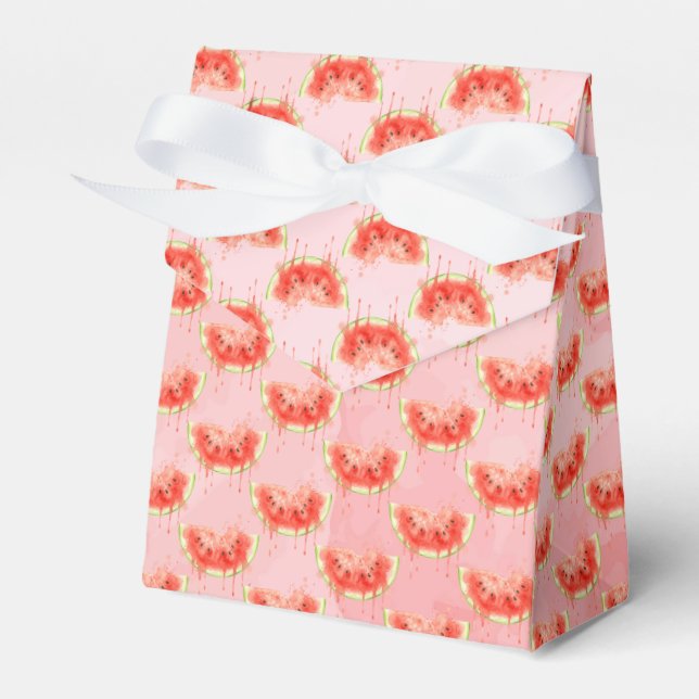 Watermelon Favor Boxes (Front Side)