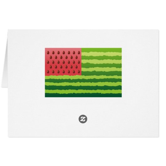 Watermelon Flag (Back Horizontal)