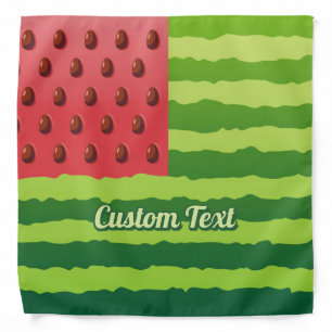 Watermelon Flag Bandana