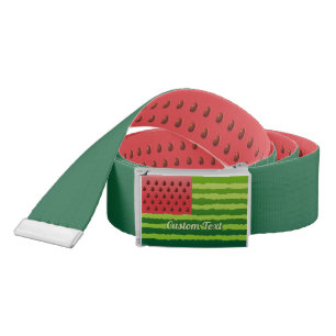 Watermelon Flag Belt