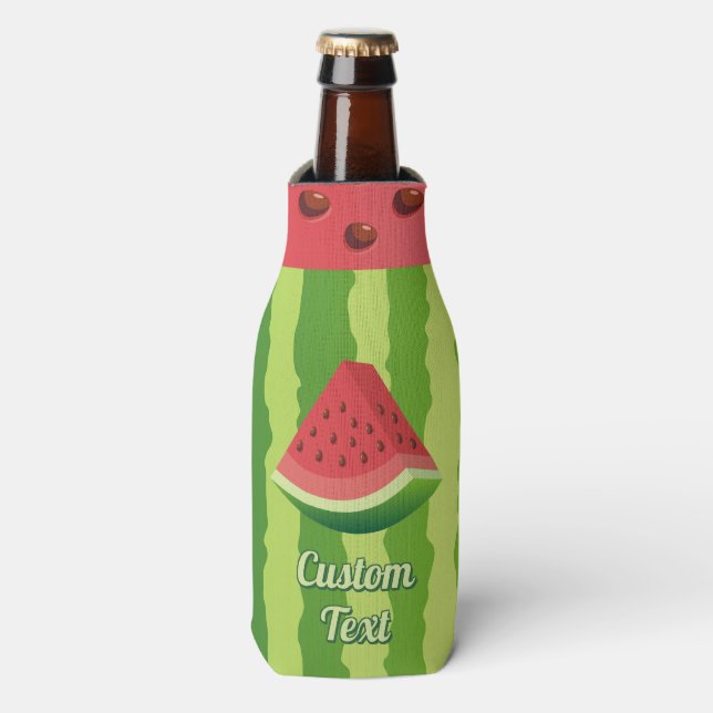 Watermelon Flag Bottle Cooler (Bottle Front)