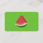 Watermelon Flag Business Card (Back)