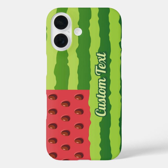 Watermelon Flag Case-Mate iPhone Case (Back)
