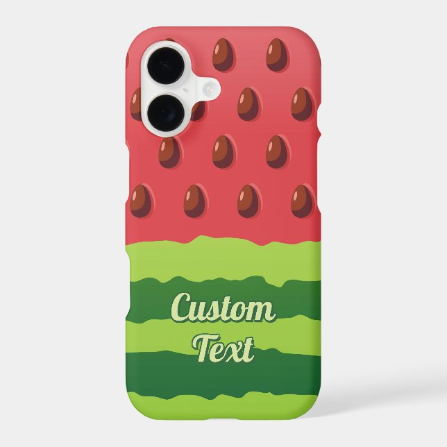 Watermelon Flag Case-Mate iPhone Case (Back)