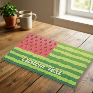 Watermelon Flag Cloth Placemat