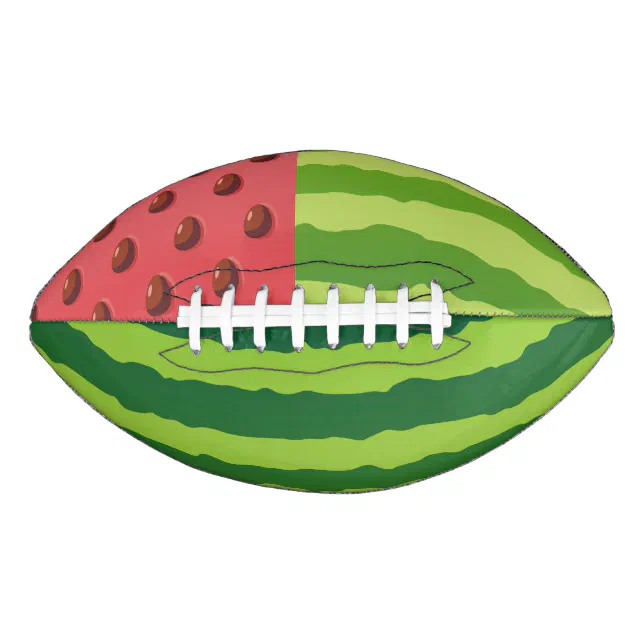 Watermelon Flag Football Zazzle
