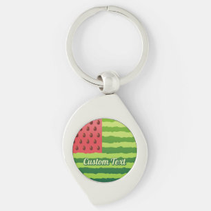 Watermelon Flag Keychain