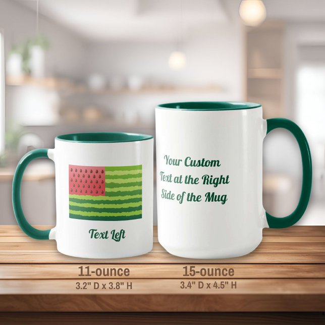 Watermelon Flag Mug (Creator Uploaded)