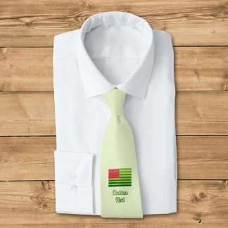 Watermelon Flag Neck Tie