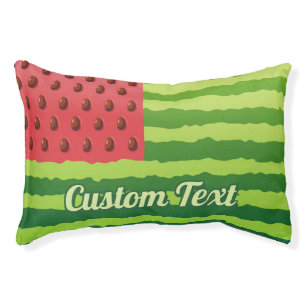 Watermelon Flag Pet Bed