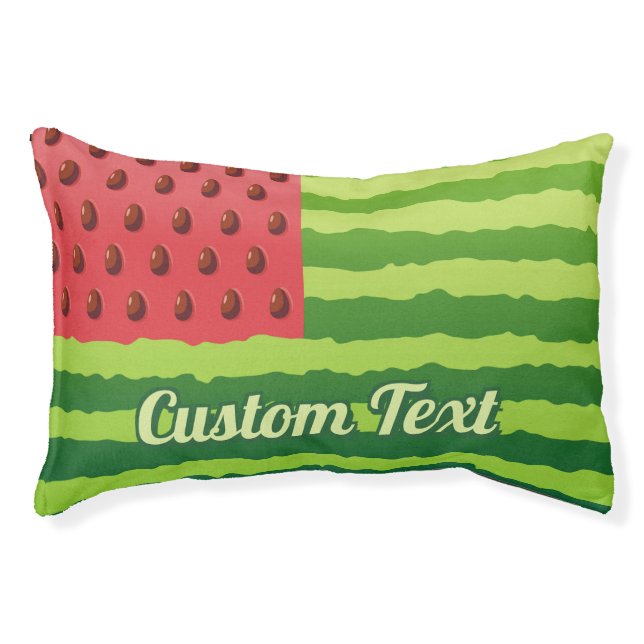 Watermelon Flag Pet Bed (Front)