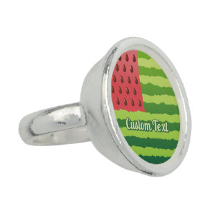 Watermelon Flag Ring