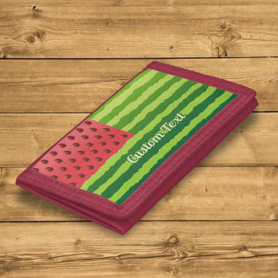 Watermelon Flag Tri-fold Wallet