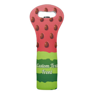 Watermelon Flag Wine Bag