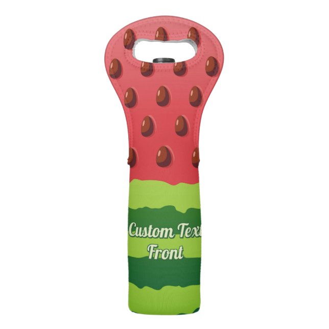 Watermelon Flag Wine Bag (Front)