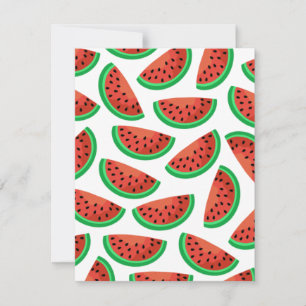 Watermelon Flat Card