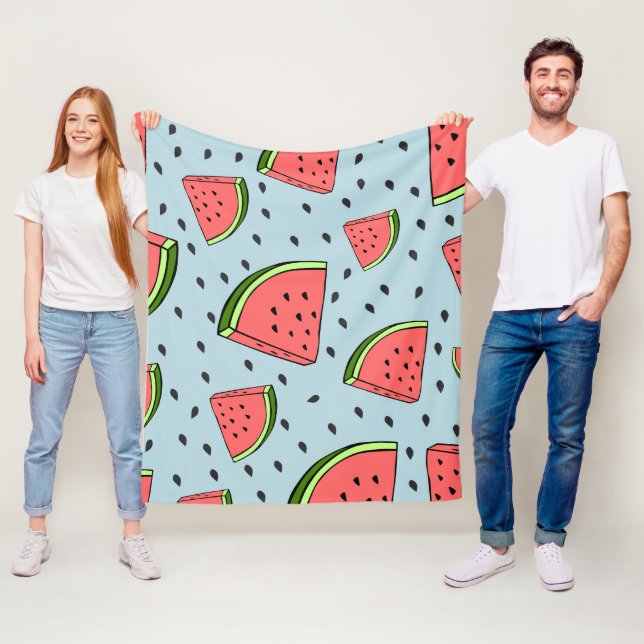 Watermelon Fleece Blanket (In Situ)