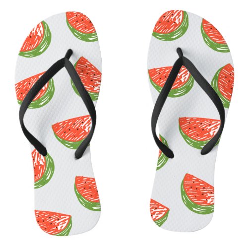 Watermelon Flip Flops