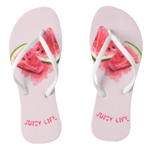 Watermelon Flip Flops