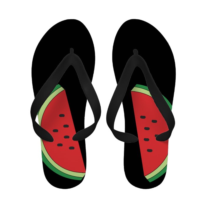 Watermelon Flip Flops