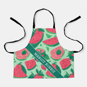 Watermelon Floral Colorful Personalized Pattern Apron