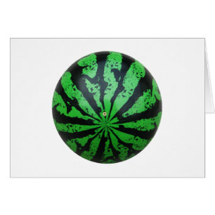 Watermelon Football / Soccer Ball Cards