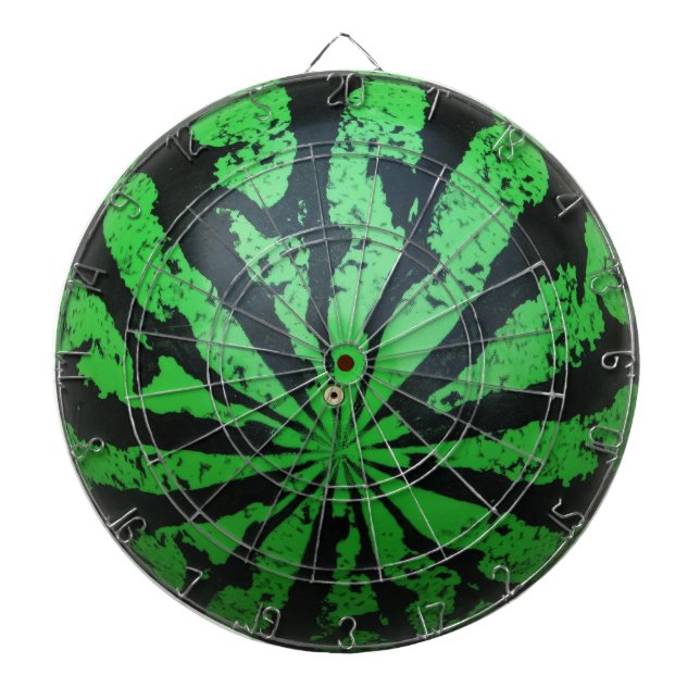 Watermelon Football / Soccer Ball Dart Board (Front)