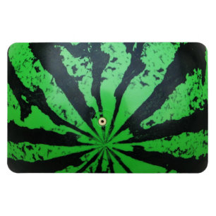 Watermelon Football / Soccer Ball Magnet