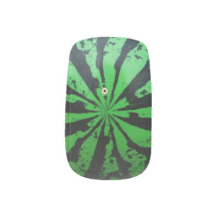 Watermelon Football / Soccer Ball Minx Nail Wraps