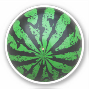 Watermelon Football / Soccer Ball Sticker