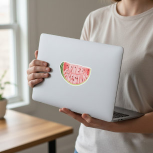 Watermelon Free Palestine T-Shirt Sticker