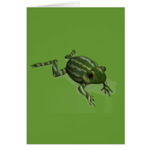 Watermelon Frog Cards