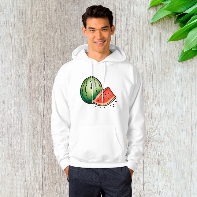 Watermelon Fruit Food Mens Hoodie (Creator Uploaded)