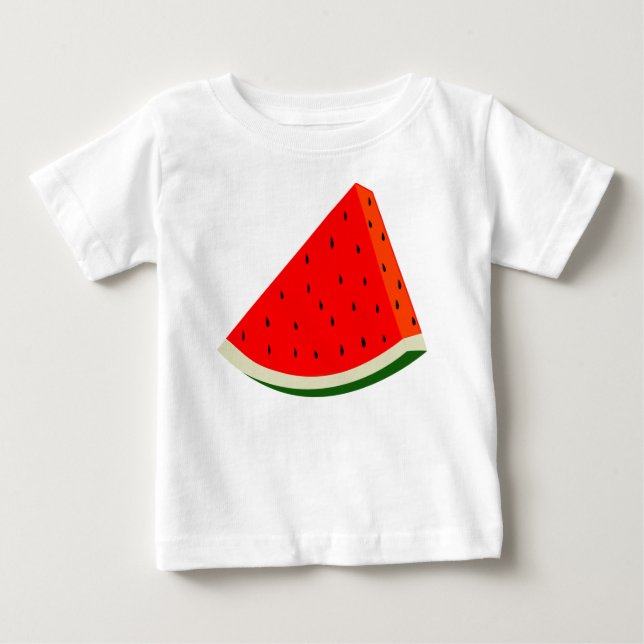 Watermelon Fruit harvest slice summer Baby T-Shirt (Front)