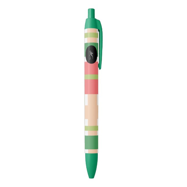 Watermelon Fruit Plaid Pink Green Pen (Bottom (Vertical))