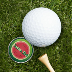 Watermelon Golf Ball Marker